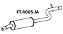 Escapamento Intermediário - Doblo 1.3 16v 2002 a 2006 - Imagem 2