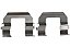 Kit Pastilha Freio a Disco Dianteiro - Opirus 3.5 24v V6 2004 a 2007 - 1 Roda - Imagem 1