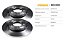 Par Disco Freio Dianteiro - Gol G1 1.8/2.0 8v - GTI / GTS 1989 a 1996 - 239mm x 12mm - Solido* - Imagem 1