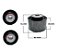 Bucha Bandeja Dianteira - Ecosport 1.5 12v - 1.6/2.0 16v 2012 a 2021 - P/Traseira - Imagem 2