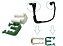 Trava Engate Conector Filtro Combustivel - Spin 1.8 8v 2012 a 2018 - 1 grande + 1 pequena - Imagem 1