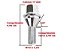 Parafuso Roda - 207 1.4 8v - 1.6 16v 2006 a 2014 - 17mm - Imagem 2