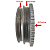 Polia Virabrequim Motor - Uno 1.0/1.3/1.4 8v/16v Fire 2004 a 2013 - Com Direção Hidráulica* - Imagem 2