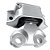 Coxim Motor Dianteiro LE - Uno 1.0 6v - 1.3 8v 2016 a 2021 - Imagem 3
