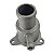 Flange Dagua Válvula Termostática - Scenic 1.6 8v/16v 1998 a 2009 - Imagem 1