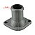 Flange Dagua Válvula Termostática - Carcaça Fiesta 1.0/1.3 8v 1997 a 1999 - Imagem 2