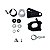 Kit Reparo Alavanca Câmbio Cronos - Imagem 1