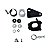 Kit Reparo Alavanca Câmbio Cronos - Imagem 2
