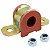 Kit Barra Estabilizadora Dianteiro Elba 1.5/1.6 8v 1991 a 1996 - Interno Vermelho 18mm - Imagem 1
