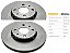 Par Disco Freio Dianteiro Alfa Romeo 146 1.4/1.6 16v 1994 a 2001 - Imagem 2