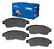 Jogo Pastilha Freio Dianteiro Camry 2.2 16v - 3.0 24v V6 1991 a 2001 - Imagem 1