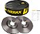 Par Disco Freio Dianteiro Virtus 1.6 16v - MSi após 2018... - Imagem 1