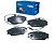 Jogo Pastilha Freio Dianteiro Megane Grand Tour 1.6/2.0 16v 2006 a 2012 - Imagem 1