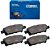 Jogo Pastilha Freio Traseiro Airtrek 2.4 16v 2003 a 2008 - Imagem 1