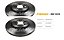 2 Disco Freio Dianteiro Tracker 1.8 16v 2013 a 2016 - Imagem 2