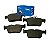 Jogo Pastilha Freio Traseiro Civic 2.0 16v após 2016... - Imagem 1