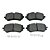 Jogo Pastilha Freio Traseiro Amarok 3.0 24v V6 Highline / Extreme 2018 a 2026 - Imagem 3