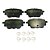 Jogo Pastilha Freio Traseiro C4 Lounge após 2018... - Cerâmica - Imagem 4