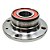 Cubo Roda Traseiro C/Rolamento Saveiro G5 / G6 1.6 8v/16v 2009 a 2016 - Imagem 1