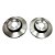 Par Disco Freio Dianteiro C-Class C180 1.6 16v - Advantage Turbo 2014 a 2020 - Imagem 1