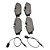 Jogo Pastilha Freio Dianteiro Megane Scenic 2.0 16v 1996 a 2003 - Imagem 5
