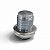 Bujão Dreno Carter Óleo Motor Compass 2.0 16v após 2015... - Metal/ Borracha - Imagem 4