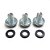 3 Bujão Dreno Carter Óleo Motor 12mm Tracker 1.0/1.2/1.4/1.8 após 2017... - Com Anel Vedação - Imagem 1