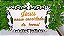 Placa Decorativa para Casamento na cor branca com escrita dourada - Imagem 2