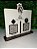 Placa com 2 QRCODES - Acabamento em mdf preto - Imagem 1