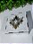 Caixa com tampa 13,5x13,5x8cm em mdf branco 3mm Crisma, Espirito Santo, Batizado - Imagem 2