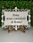 Placa Casamento "Jesus Nosso Convidado de Honra" - Imagem 1