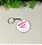 Chaveiros em mdf personalizado Outubro Rosa (Modelo 1) - Imagem 1
