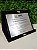 Placa de Homenagem com Caixa de Veludo -  placa 15x10cm - Imagem 2