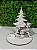 Decoração Enfeite de Natal em mdf branco - Imagem 5