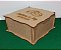 Caixa com Tampa Articulada em MDF cru/branco 3mm personalizada a laser - Imagem 9