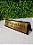 Placa de Identificação para Mesa Dourado-Preto - Imagem 5