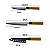 Conjunto de Facas Sushi Sashimi 3 Peças Em Inox - Fratelli - Imagem 6