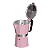 Cafeteira Italiana de Alumínio ECOs Rosa - 300ml - Imagem 3