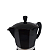 Cafeteira Italiana de Alumínio ECOs Preta - 300ml - Imagem 2