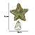 Ponteira De Árvore De Natal Estrela Amarela Aramada 16cm - Attic - Imagem 3