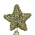 Ponteira De Árvore De Natal Estrela Amarela Aramada 16cm - Attic - Imagem 4