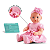Boneca Baby Amem  Com Carteirinha De Vacinação - Bee Toys - Imagem 5