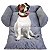 Cama Pet Com Almofada Extensível Cinza - Corttex - Imagem 4