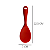 Colher De Silicone Vermelha 22cm - Em Casa Tem - Imagem 4