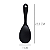 Colher De Silicone Preta 22cm - Em Casa Tem - Imagem 4