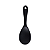 Colher De Silicone Preta 22cm - Em Casa Tem - Imagem 1