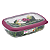 Conjunto 3 Potes Herméticos Retangulares Roxo - Sanremo - Imagem 3