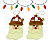 Enfeite De Natal pendurável Papai Noel Com Sino - Goal - Imagem 2