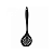 Escumadeira De Silicone Preta 28cm - Em Casa Tem - Imagem 1
