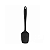 Espátula de Silicone Reta Preta 27cm - Em Casa Tem - Imagem 1
